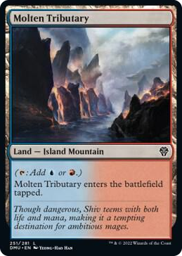 0251 Molten Tributary L Dominaria United