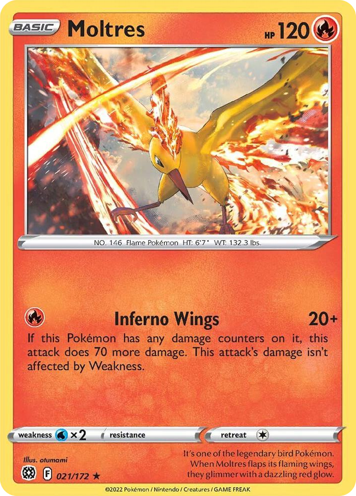0021 Moltres Promo Deck Exclusives