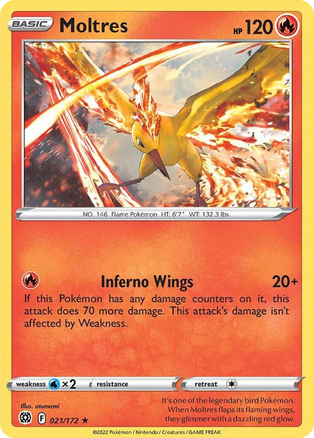 0021 Moltres Promo Deck Exclusives