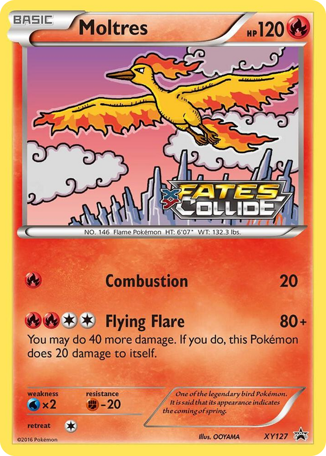XY127 Moltres (Prerelease) Promo XY Promos