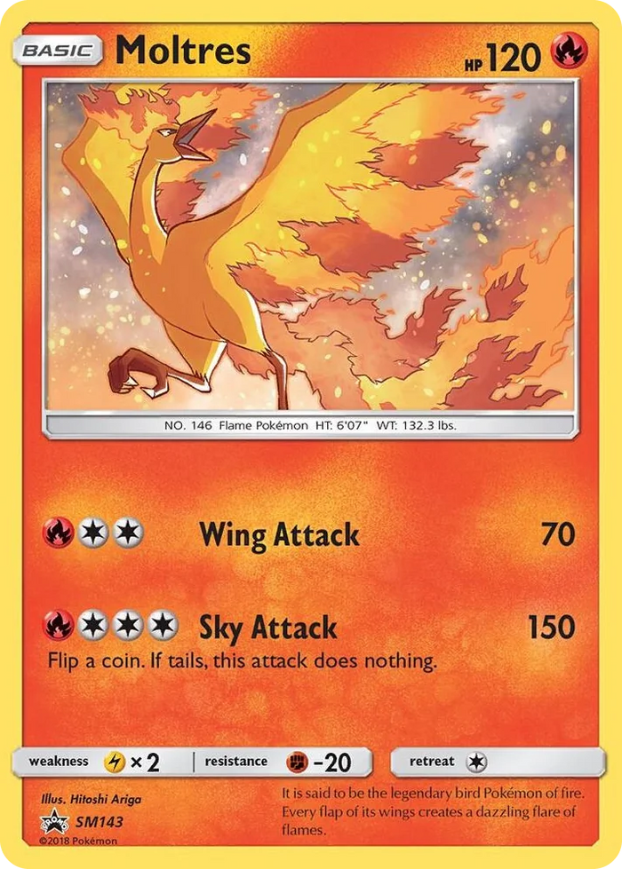 SM143 Moltres - SM143 Promo SM Promos