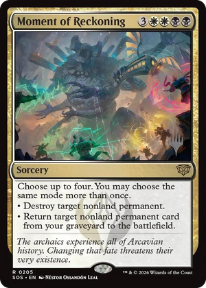 0205 Moment of Reckoning R Promo Pack: Secrets of Strixhaven