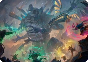 0019 Moment of Reckoning Art Card S Art Series: Secrets of Strixhaven