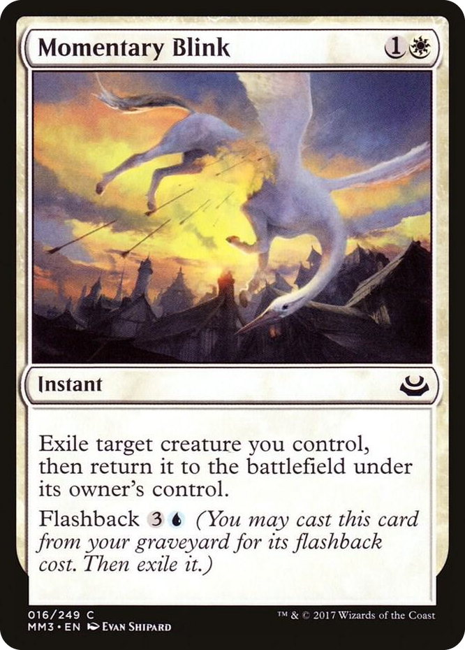 Momentary Blink #16 C - Modern Masters 2017 Pokemon card