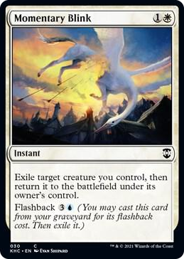 0030 Momentary Blink C Commander: Kaldheim