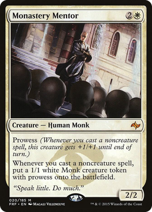 0020 Monastery Mentor M Fate Reforged
