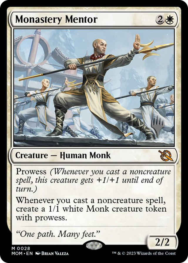0028 Monastery Mentor M Promo Pack: March of the Machine