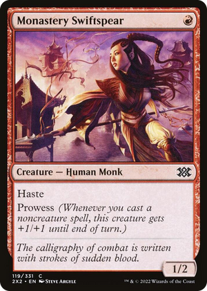 0119 Monastery Swiftspear C Double Masters 2022