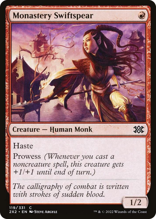 0119 Monastery Swiftspear C Double Masters 2022
