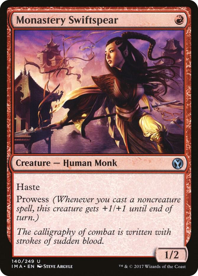 0140 Monastery Swiftspear U Iconic Masters