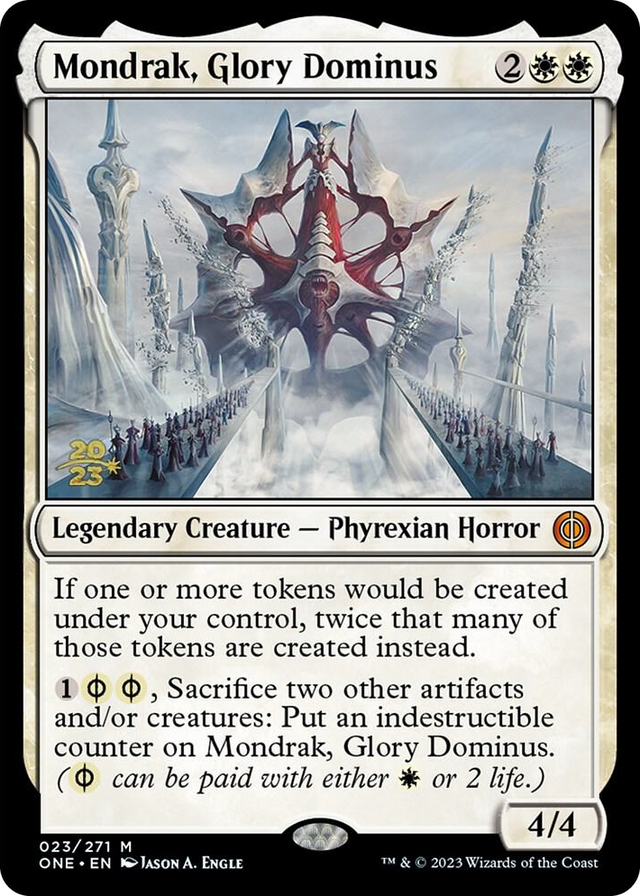 0023 Mondrak, Glory Dominus M Prerelease Cards
