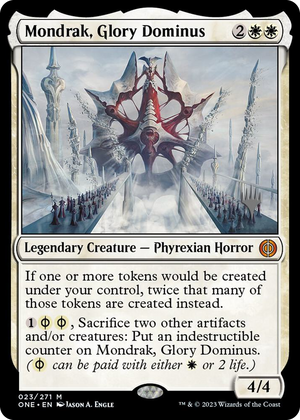 0023 Mondrak, Glory Dominus M Promo Pack: Phyrexia: All Will Be One