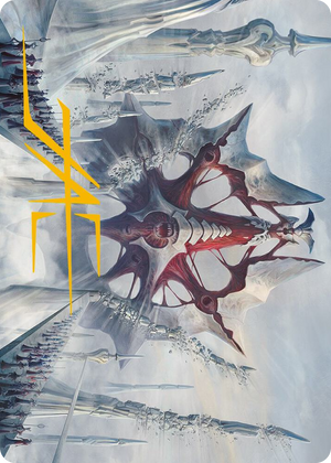 0005 Mondrak, Glory Dominus Art Card (Gold-Stamped Signature) S Art Series: Phyrexia: All Will Be One