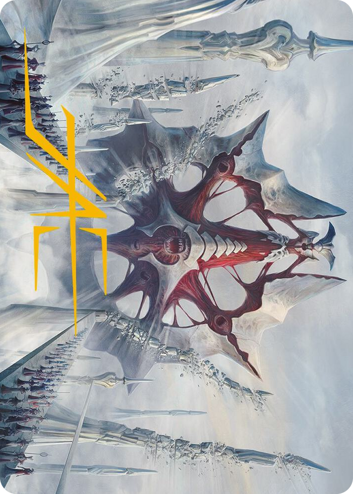 Mondrak, Glory Dominus Art Card (Gold-Stamped Signature) #5 S - Art Series: Phyrexia: All Will Be One Pokemon card