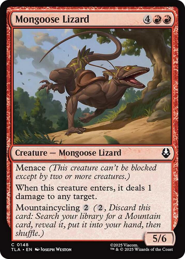 0148 Mongoose Lizard C The Last Airbender