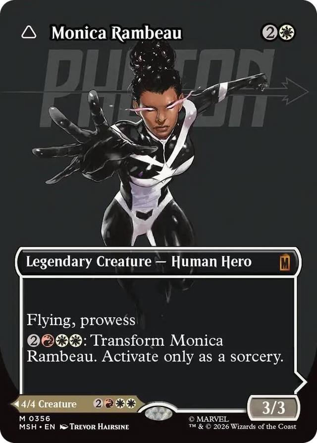 0356 Monica Rambeau (Borderless) (0356) M Marvel Super Heroes
