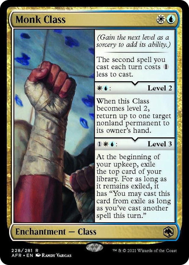 0228 Monk Class R Adventures in the Forgotten Realms