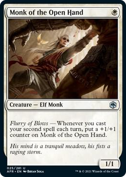 0025 Monk of the Open Hand U Adventures in the Forgotten Realms