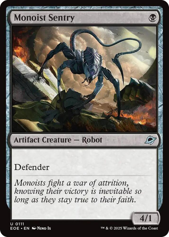0111 Monoist Sentry U Edge of Eternities