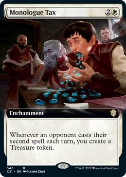 0346 Monologue Tax (Extended Art) R Commander 2021