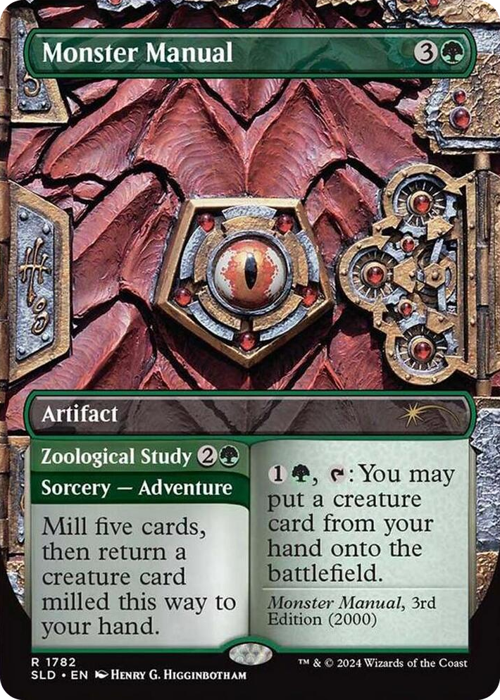 1782 Monster Manual R Secret Lair Drop Series