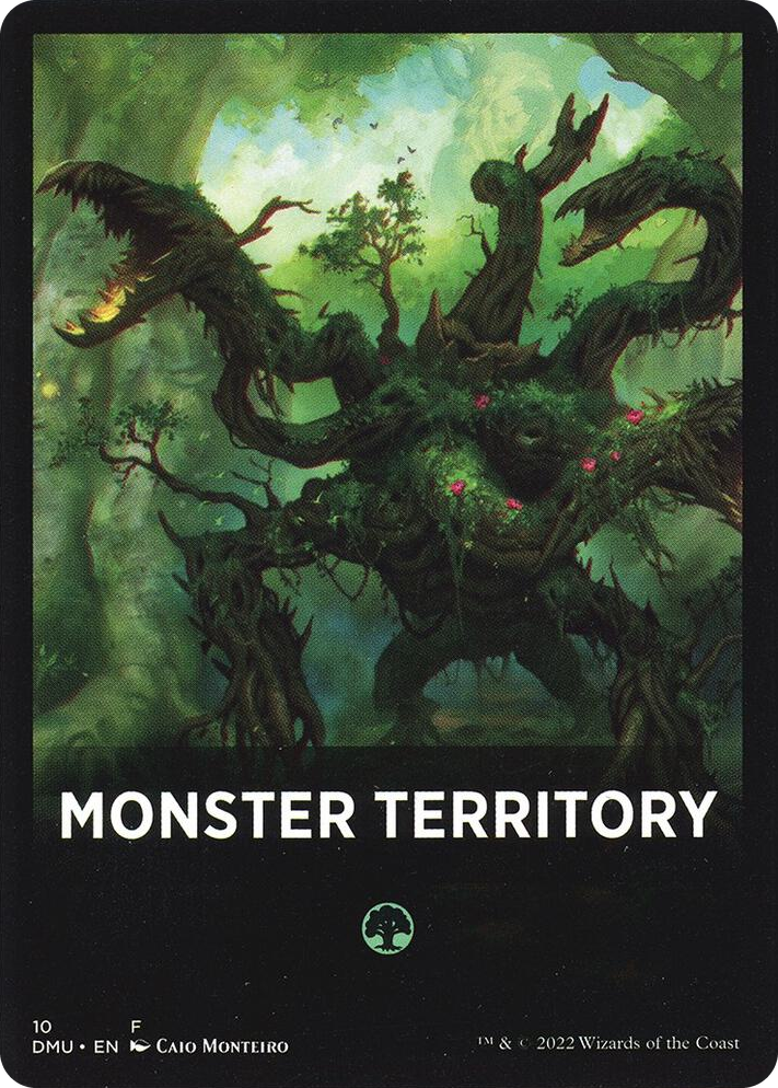 0010 Monster Territory Theme Card T Dominaria United