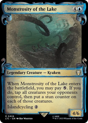 0424 Monstrosity of the Lake (Showcase Scrolls) R Commander: The Lord of the Rings: Tales of Middle-earth