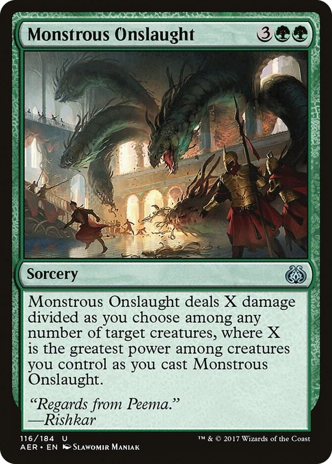 Monstrous Onslaught #116 U - Aether Revolt Pokemon card