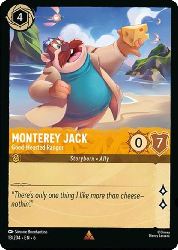 0013 Monterey Jack - Good-Hearted Ranger Rare Azurite Sea