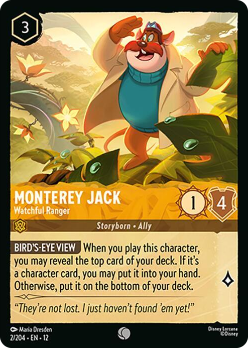 0002 Monterey Jack - Watchful Ranger Common Wilds Unknown