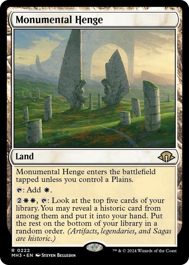 0222 Monumental Henge R Modern Horizons 3