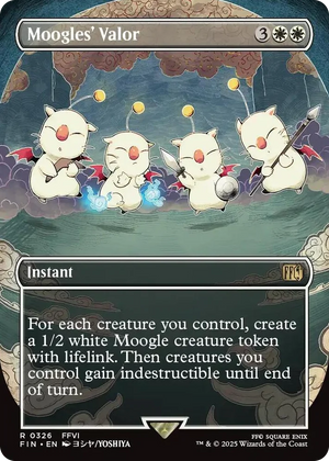 0326 Moogles' Valor (Borderless) R FINAL FANTASY