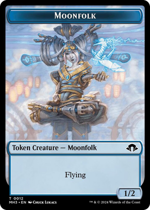 0012 Moonfolk Token T Modern Horizons 3