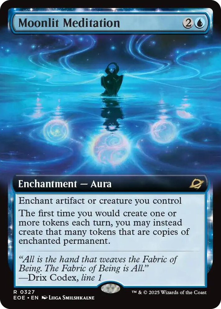 0327 Moonlit Meditation (Extended Art) R Edge of Eternities