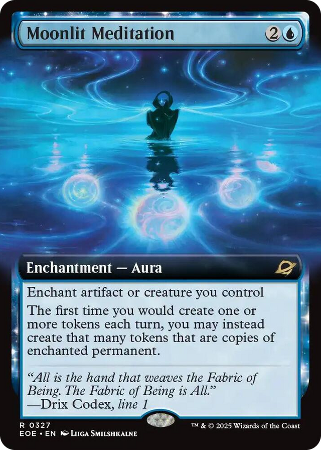 0327 Moonlit Meditation (Extended Art) R Edge of Eternities