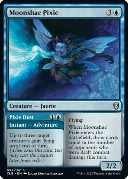 Moonshae Pixie #84 U - Commander Legends: Battle for Baldur's Gate Pokemon card