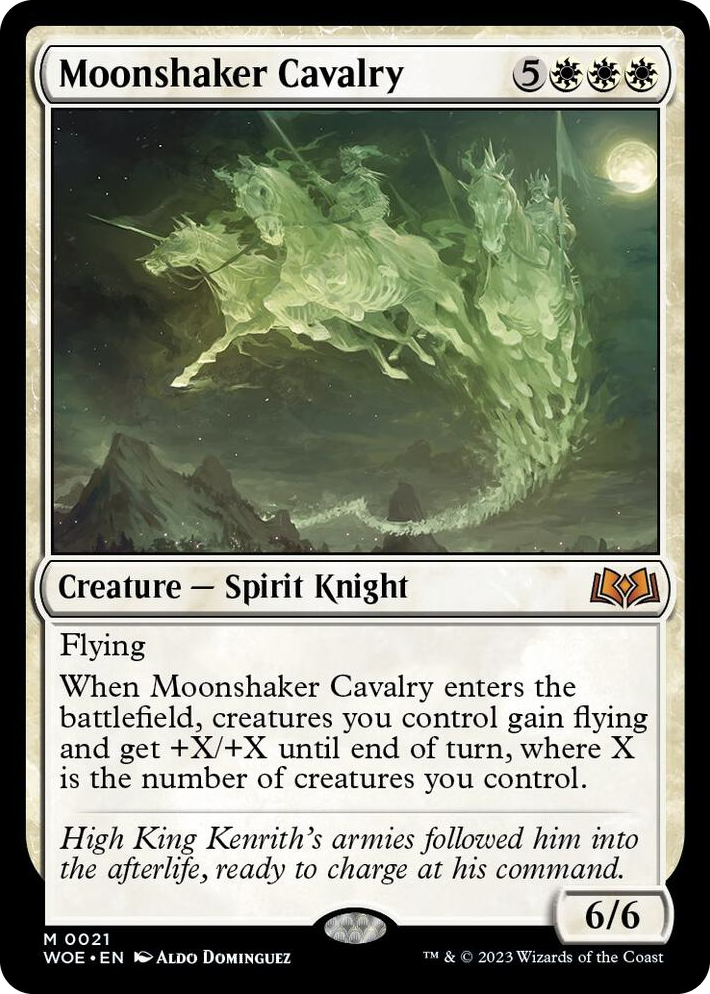0021 Moonshaker Cavalry M Wilds of Eldraine