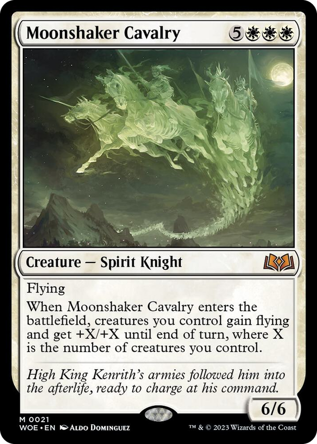 0021 Moonshaker Cavalry M Wilds of Eldraine