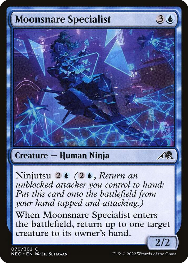 0070 Moonsnare Specialist C Kamigawa: Neon Dynasty