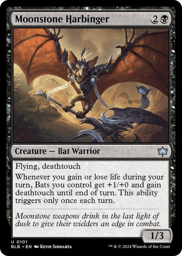 0101 Moonstone Harbinger U Bloomburrow