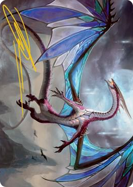 0044 Moonveil Regent Art Card (Gold-Stamped Signature) S Art Series: Innistrad: Midnight Hunt