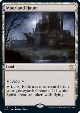0175 Moorland Haunt R Commander: Innistrad: Crimson Vow