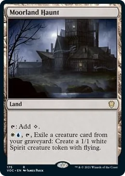 0175 Moorland Haunt R Commander: Innistrad: Crimson Vow