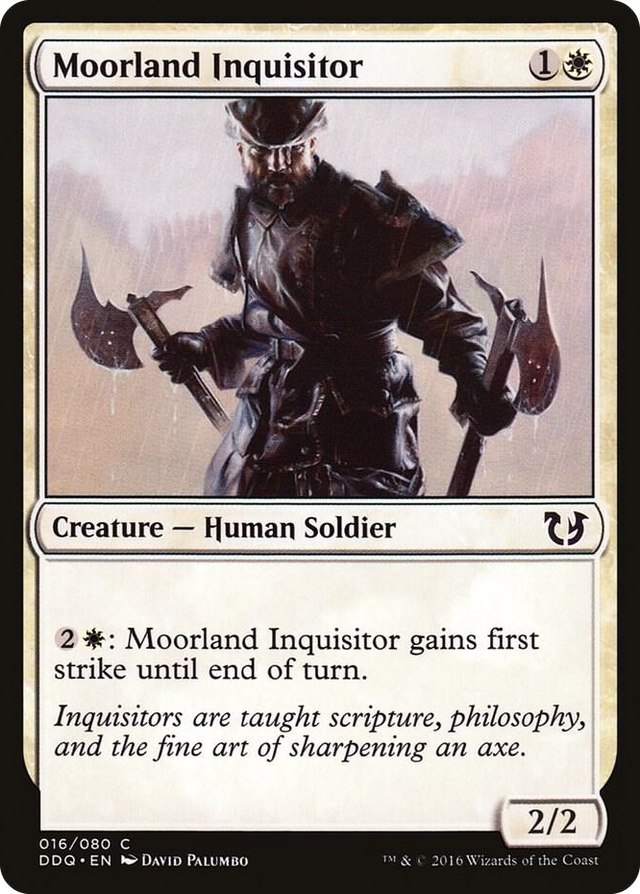 0016 Moorland Inquisitor C Duel Decks: Blessed vs. Cursed