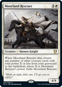 0007 Moorland Rescuer R Commander: Innistrad: Midnight Hunt