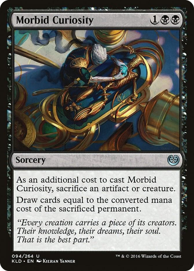 Morbid Curiosity #94 U - Kaladesh Pokemon card