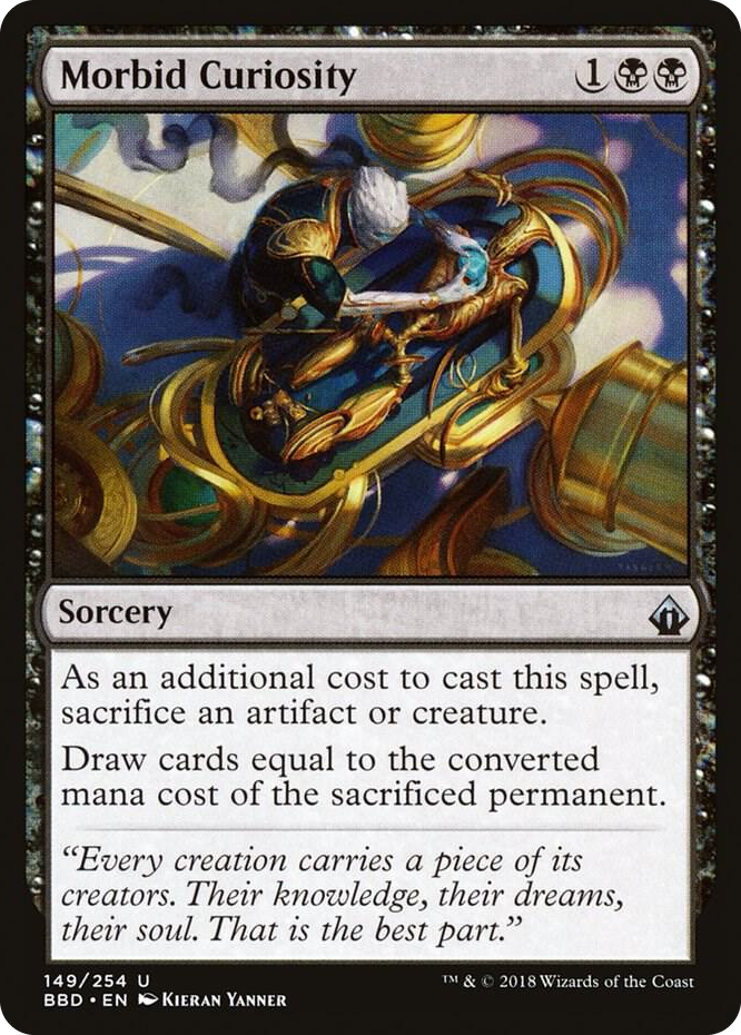 0149 Morbid Curiosity U Battlebond
