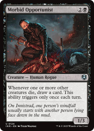 0124 Morbid Opportunist U Innistrad Remastered