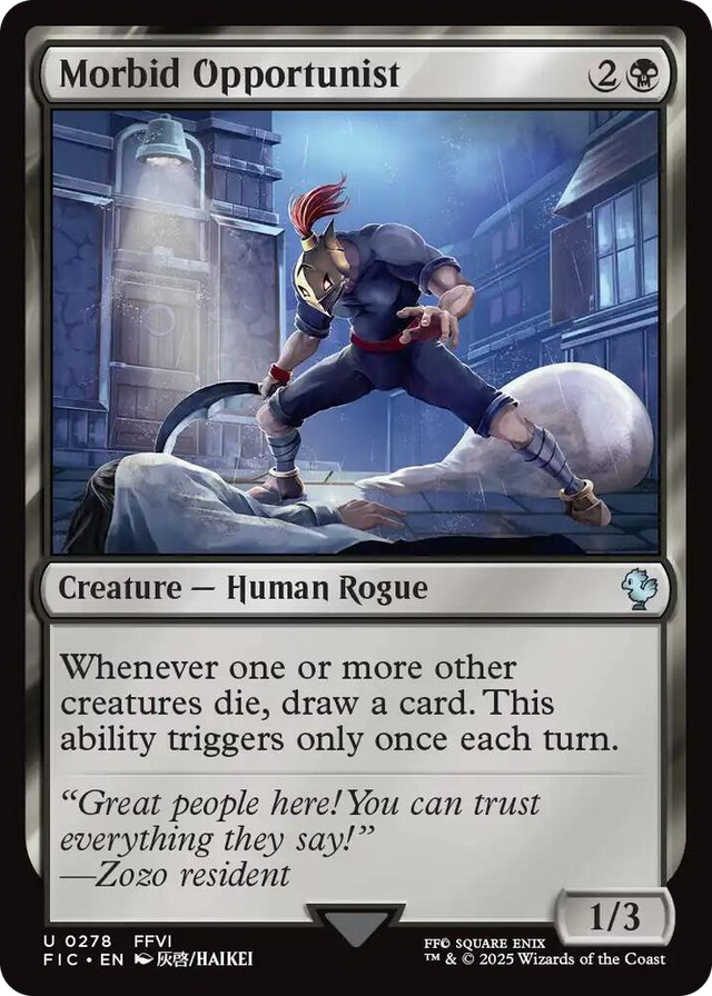 0278 Morbid Opportunist U Commander: FINAL FANTASY