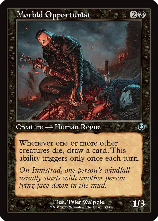 0388 Morbid Opportunist (Retro Frame) U Innistrad Remastered